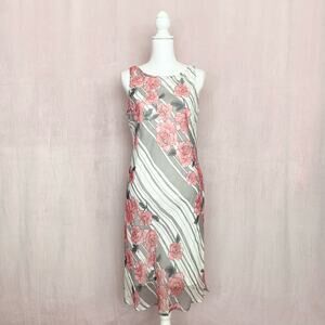 F.L.P. Faith Love Passion Floral Midi Dress, Size 12